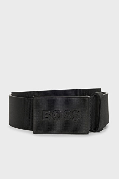 BOSS حزام جلد طبيعي للرجال 50471333 001