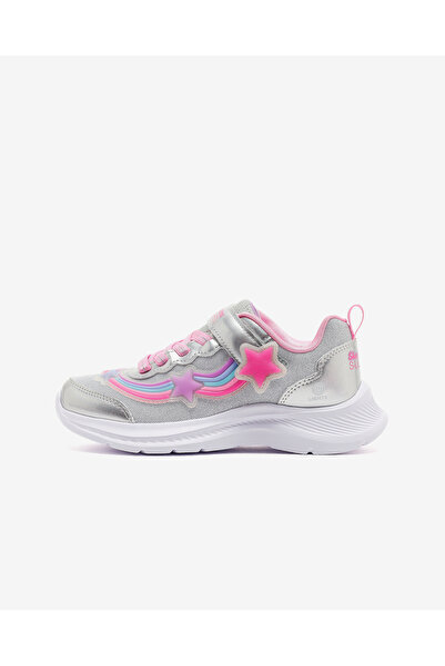 SKECHERS JUMPSTERS 2.0 Büyük Kız Çocuk Gri Işıklı Spor Ayakkabı 303724L SMLT
