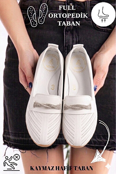 Ultra Luxury Summer FULL Orthopedic Sole Stone Casual Classic Sports Women's Flat Shoes
