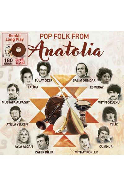 ossi müzik Pop Folk From Anatolia (Renkli Plak)