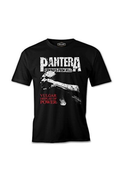 Lord T-Shirt تي شيرت رجالي أسود عتيق من Pantera - Cowboys from Hell