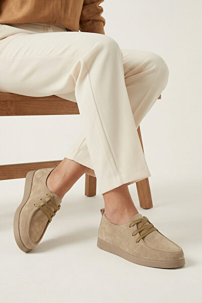 Ziya , Γυναικεία παπούτσια casual από γνήσιο δέρμα 161359Z805 Μπεζ