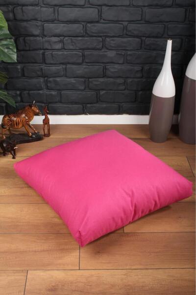 ALTINPAMUK Πολυτελές μαξιλάρι δαπέδου με φερμουάρ, με γέμιση από ίνες χάντρας...