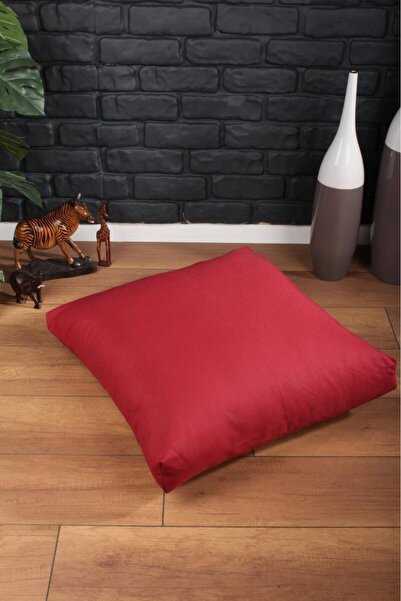 ALTINPAMUK Πολυτελές μαξιλάρι δαπέδου με φερμουάρ, με γέμιση από ίνες χάντρας...