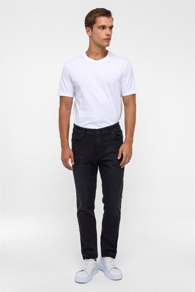 SÜVARİ Siyah Denim Pantolon