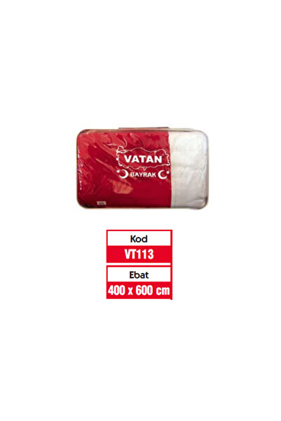 Genel Markalar Türk Bayrağı Polyester 400x600 VT113
