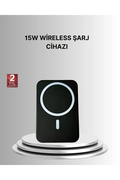 Epilons 360° Döner Başlıklı Magsafe Araç Telefon Tutucu 15w Güvenli Kablosuz ...