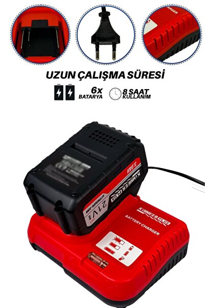 LUNAX KiMMEER PRO 5 LI SET 800 Nm somun sökme