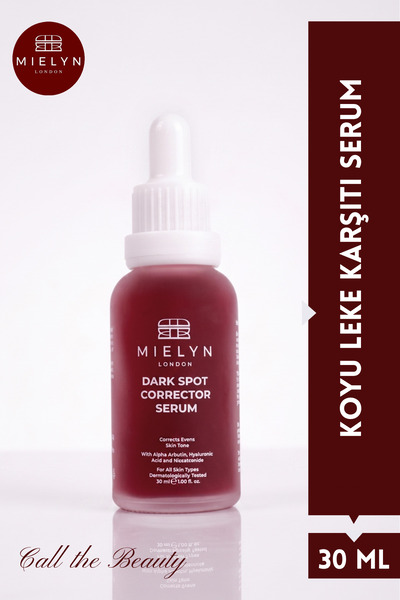 Mielyn London Koyu Leke Karşıtı ve Ton Eşitleyici Yüz Serumu 30 ml