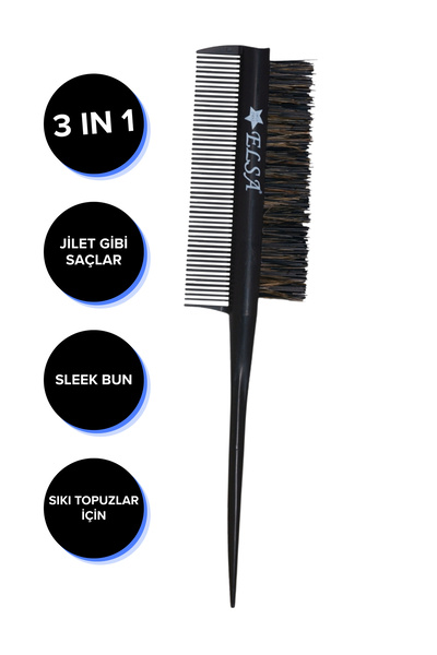 ELSA Επαγγελματική βούρτσα 0.34 Topuz 3 σε 1 για σουβλάκια κρέπας