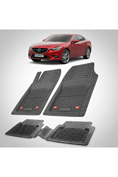 TEAMCAR Covorașe auto tip tavă compatibile cu Mazda 6 III (2012–2023), negre,...