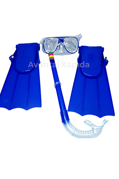Mustran Παιδικό σετ 3 τεμαχίων με μάσκα κολύμβησης, δώρο, σετ κατάδυσης με αν...