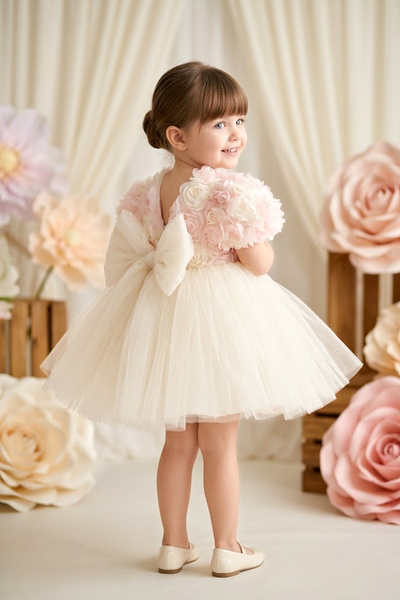 Baby Animals Βρεφικό φόρεμα για κορίτσια Παιδικό φόρεμα για πάρτι γενεθλίων Ν...