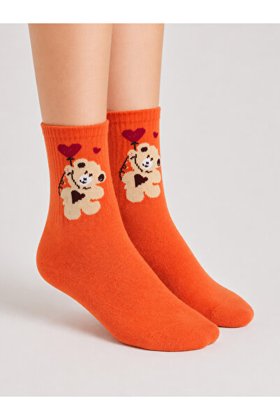 İpeksi Teddy Cotton College Socks – Anti-Sweat, Comfortable, Casual Unisex Basic