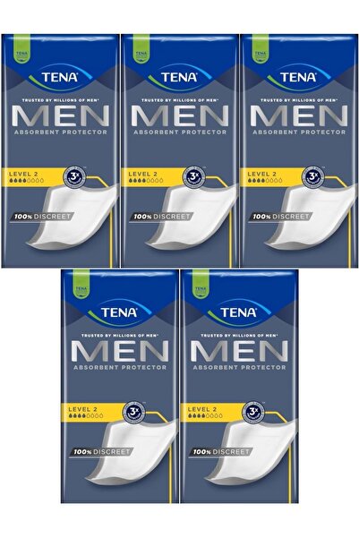 TENA Men Absorbent Protection Level 2 Men's Bladder Pad 100 Pieces