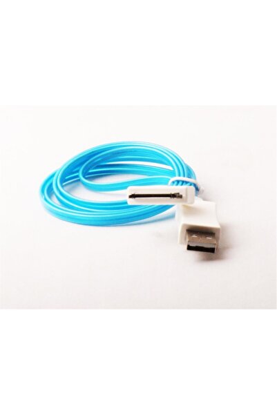 Genel Markalar CU272FS Iphone 4 1mt Ledli Kablo Mavi