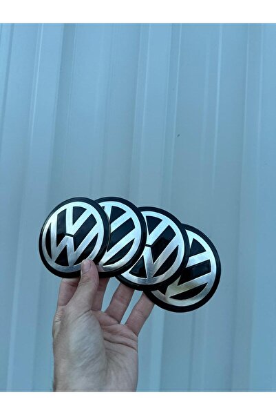 OEM VW VOLKSWAGEN Logolu Jant Göbeği Arması BÜYÜK 90 Mm 4 Adet