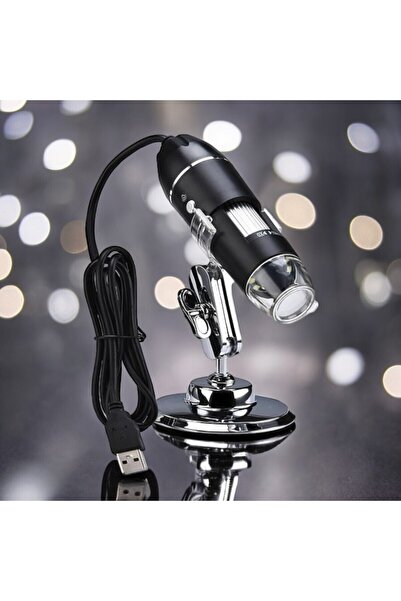KENLY 1600X USB Dijital Mikroskop 2MP – 8 LED Işıklı HD Kamera, PC Uyumlu Pro...