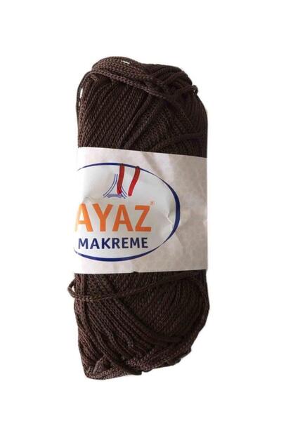 Ayaz Αξεσουάρ τσάντας 100 γραμμάρια Πολυεστέρας Μακραμέ Νο:11 Σκούρο Καφέ