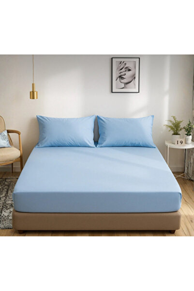 Demya Home MESLİNA HOME 100% Βαμβακερό Απλό Ελαστικό Σεντόνι 1ο Τάξη Παραγωγής