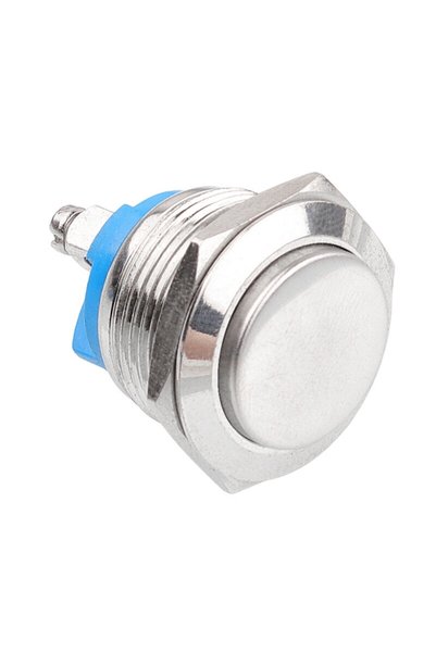 Motorobit 19G-G0 19mm Çıkık Yaylı Metal Buton