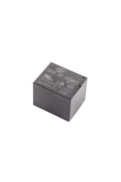 Motorobit 3F-05MV3 5V 10A Röle 4-Pin