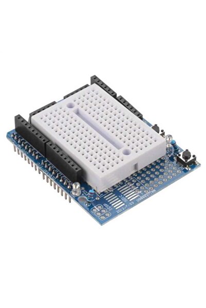 Genel Markalar Mini Breadboardlu UNO R3 Proto Shield Kiti