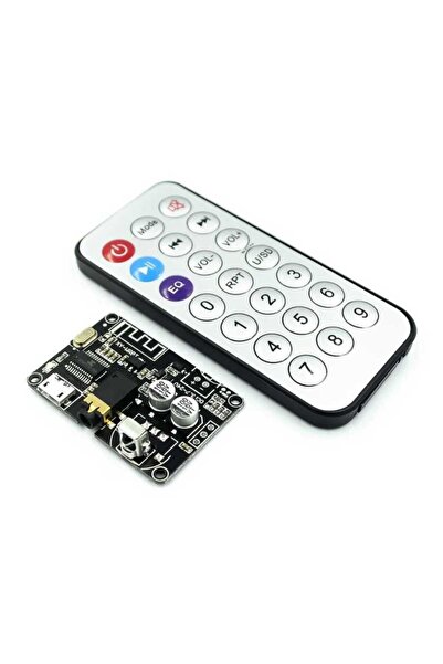 Motorobit Kumandalı Bluetooth Ses Alıcı Modülü DC 3.7-24V XY-WRBT