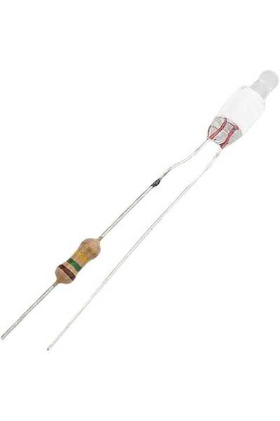 Motorobit 220V 4mm Yeşil Neon Led