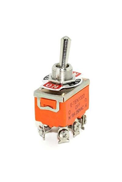 Genel Markalar E-TEN1322 ON-OFF- ON Büyük Toggle Switch