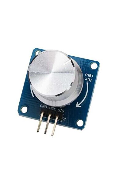 Motorobit Arduino 10K Potansiyometre Modülü 3-Pin 280 Derece