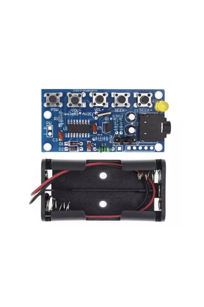 Motorobit HEX3653 76MHz-108MHz Stereo FM Radyo Alıcı Modülü