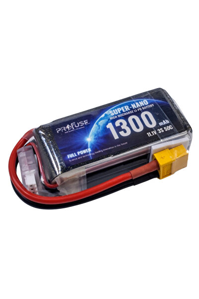 Profuse 11,1V 3S 1300mAh 50C Lipo Batarya