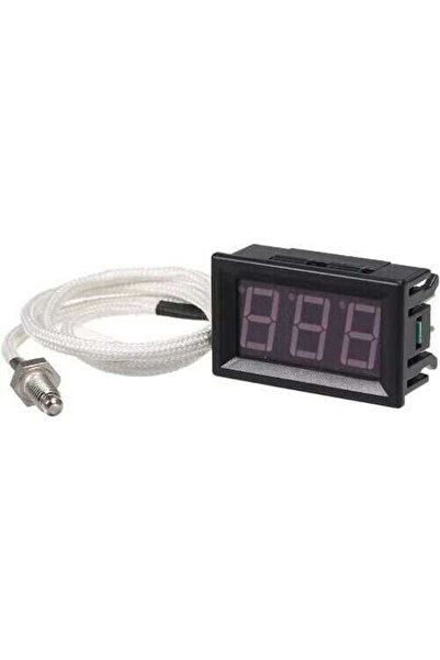 Genel Markalar XH-B310 12V K tipi M6 Termokupl Dijital Termometre - Kırmızı