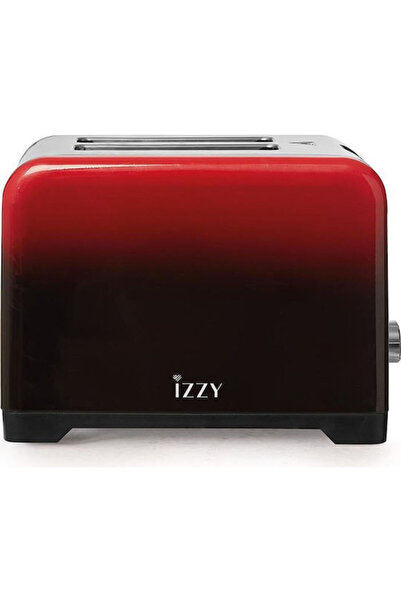 izzy IZ-9102 224268 Φρυγανιέρα 2 Θέσεων 950W Κόκκινη
