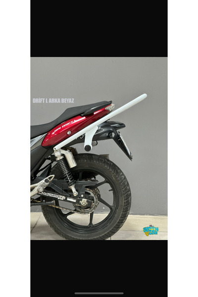 MONDİAL DRİFT L 125 CC ARKA STUNT KORUMA DEMİRİ ÖZEL ÜRETİM BEYAZ
