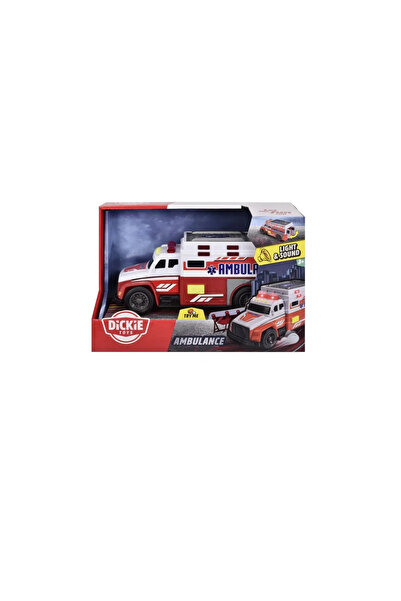Fayola DICKIE TOYS AMBULANȚĂ CU LUMINI ȘI SUNEȚE 15CM