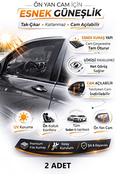 Next Craft Αυτόματη μπροστινή πλαϊνή κουρτίνα παραθύρου αυτοκινήτου Αντιηλιακ...