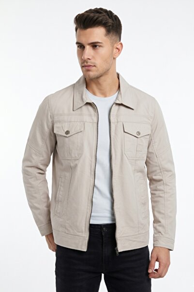 DYNAMO Men's Seasonal Canvas Sports Coat 8002 Bgl-St04368