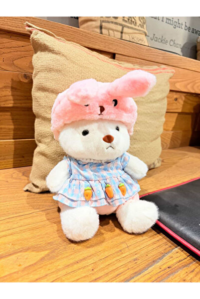 Teddybear Puffy hug kostümlü 27 cm peluş oyuncak