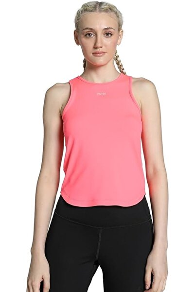 Puma Αθλητικό Φανελάκι Cloudspun Mix - Νέον Ροζ Μικρό