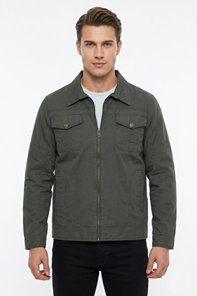 DYNAMO Men's Seasonal Canvas Sports Coat 8002 Bgl-St04368