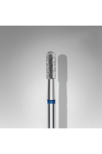 STALEKS Elmas Manikür Freze Ucu Yuvarlatılmış Silindir Model Mavi 023 FA30B023-6
