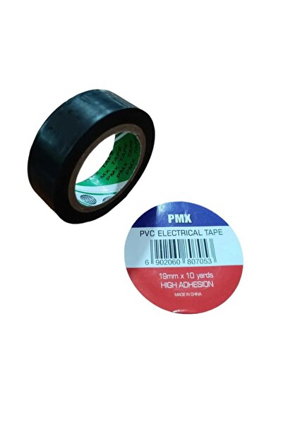 OSKA GLOBAL شريط كابل كهربائي معزول Pmx مقاس 19 مم × 10 م أسود