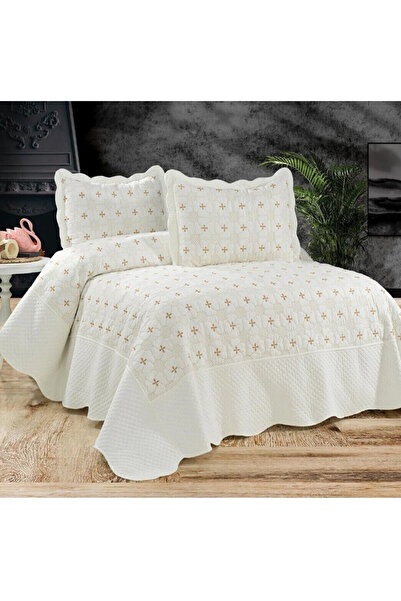 Bilgiçler Tekstil Διπλό Κάλυμμα Κρεβατιού Κεντημένο Αρ.:01