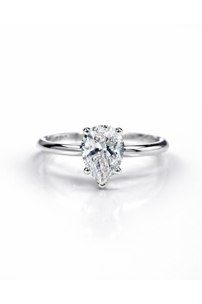KLAZOJEWELRY 925 Ayar Gümüş Üzeri Yüksek Kalite Rodyum Kaplama Damla Kesim Ta...