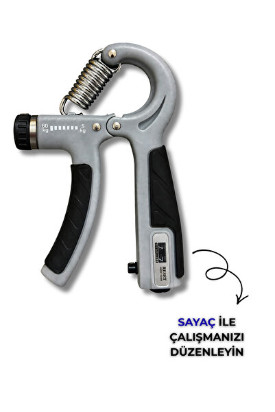 Basepoint • El Yayı 5–60 KG Ayarlanabilir | Mekanik Sayaçlı Bilek Güçlendirici
