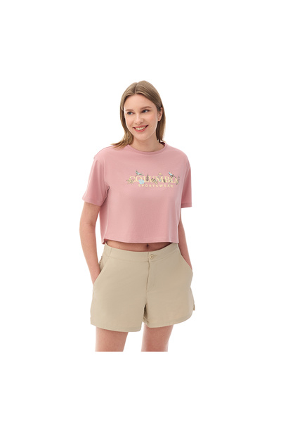 Columbia CSC Outback Crittters Crop Kadın Kısa Kollu T-Shirt