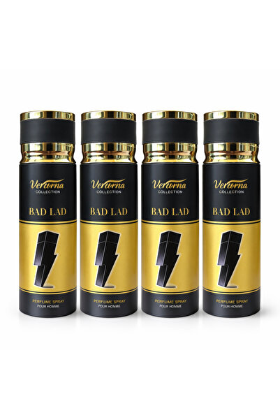 Verona Collection Σετ 4x Σπρέι Σώματος Bad Lad 200ml – Έντονο & Σαγηνευτικό Α...