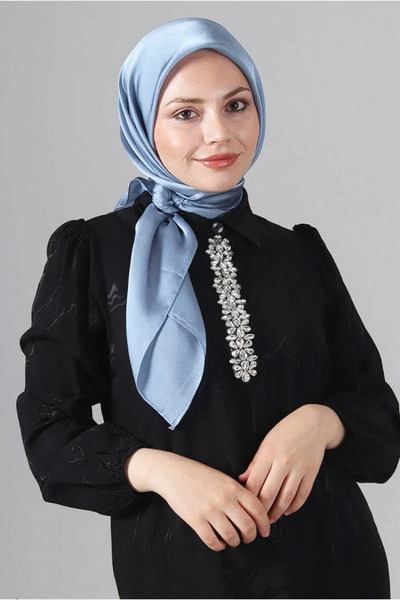 HAREM SCARF Como Saten Eşarp V-11